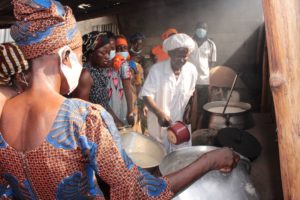 Préparation du lait de soja et du fromage de Soja