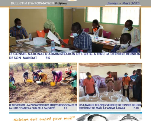 Bulletin d&rsquo;information Kolping N° 1